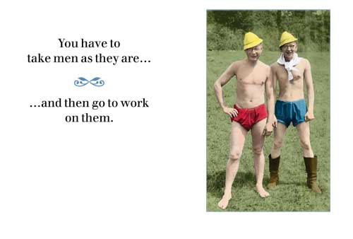 MANHOOD IS A SERIOUS BUSINESS