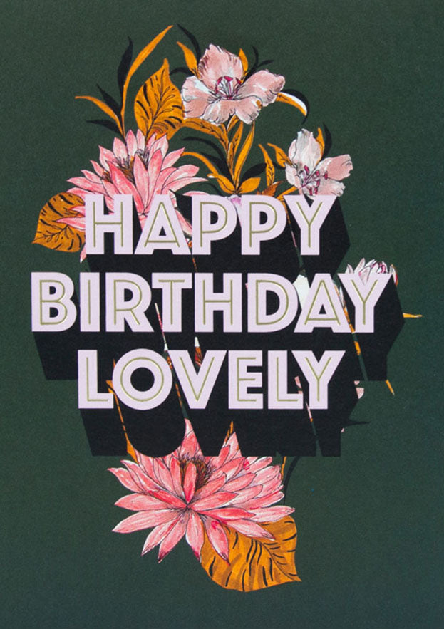 HAPPY BIRTHDAY LOVELY