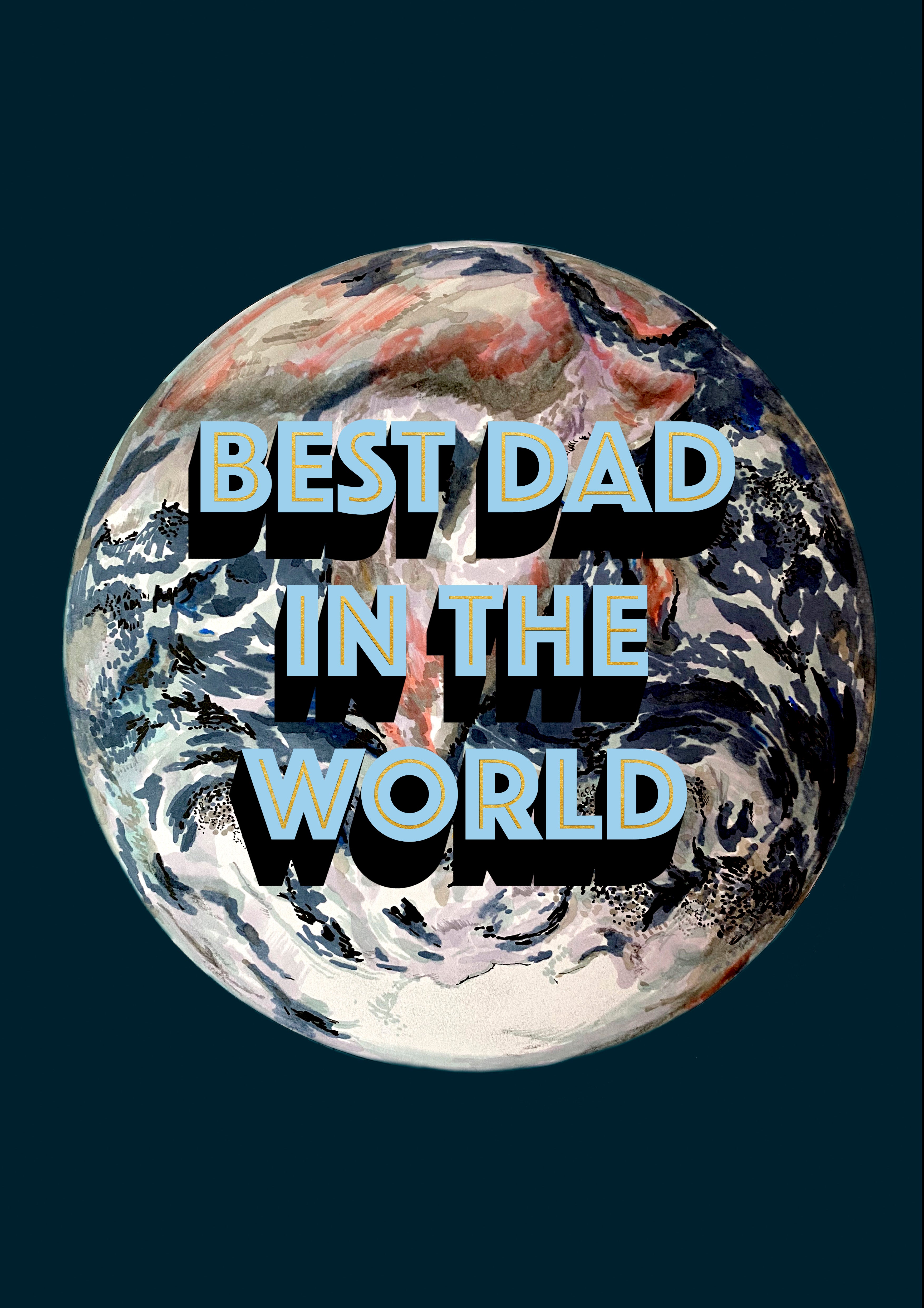 BEST DAD WORLD