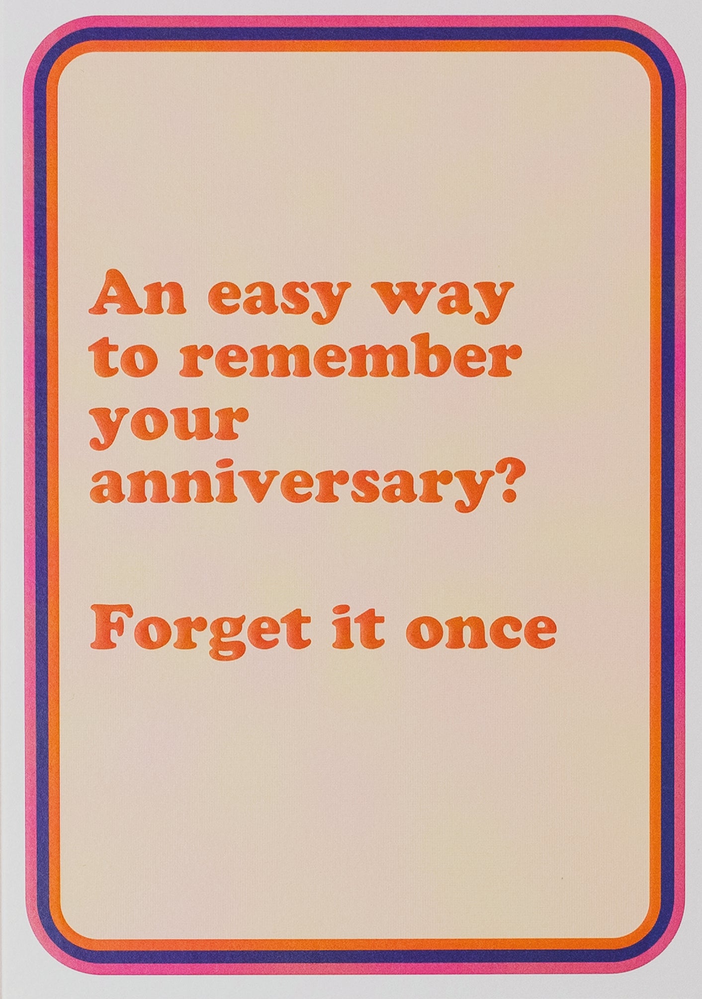 REMEMBER YOUR ANNIVERSARY