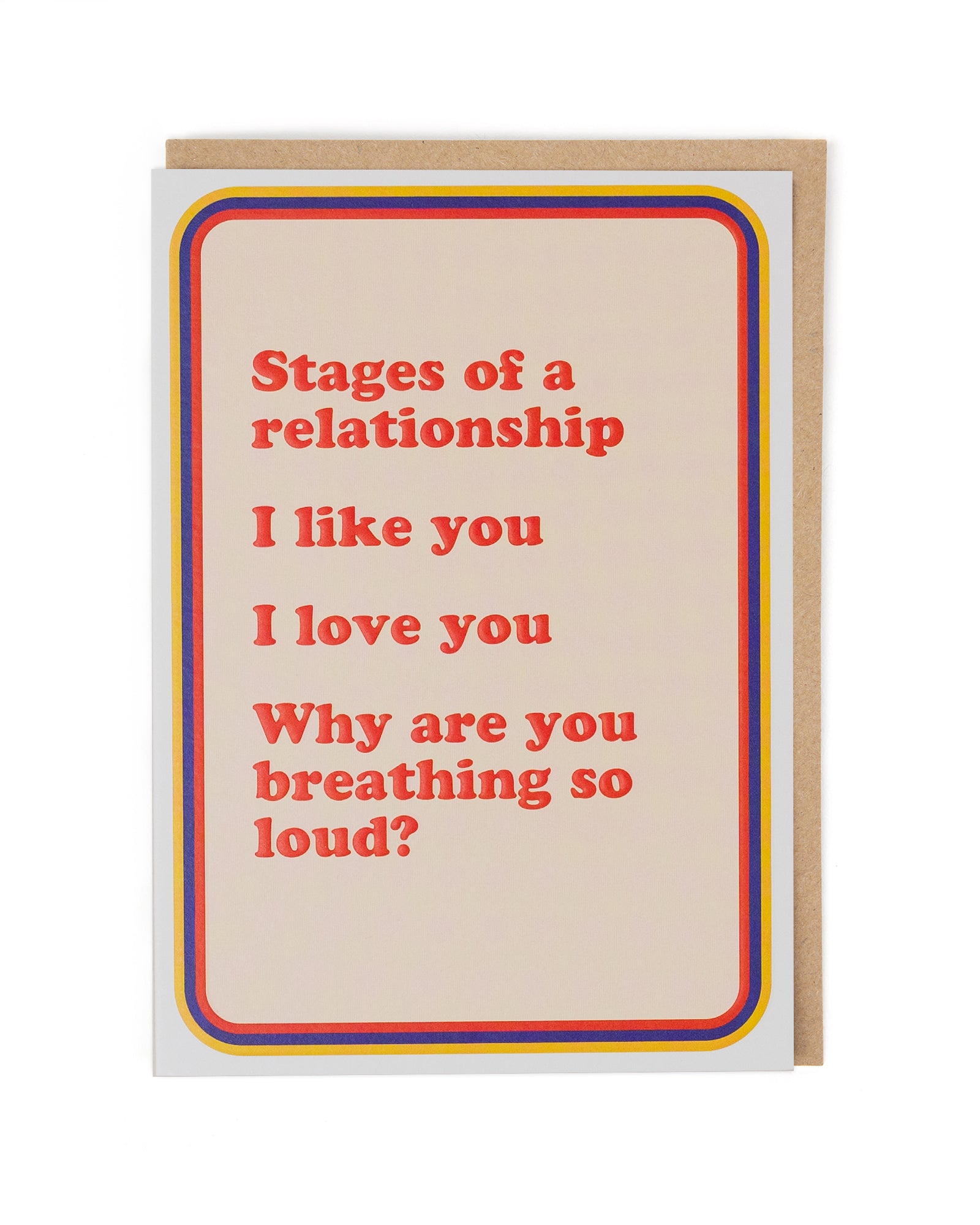 STAGES OF A RELATIONSHIP