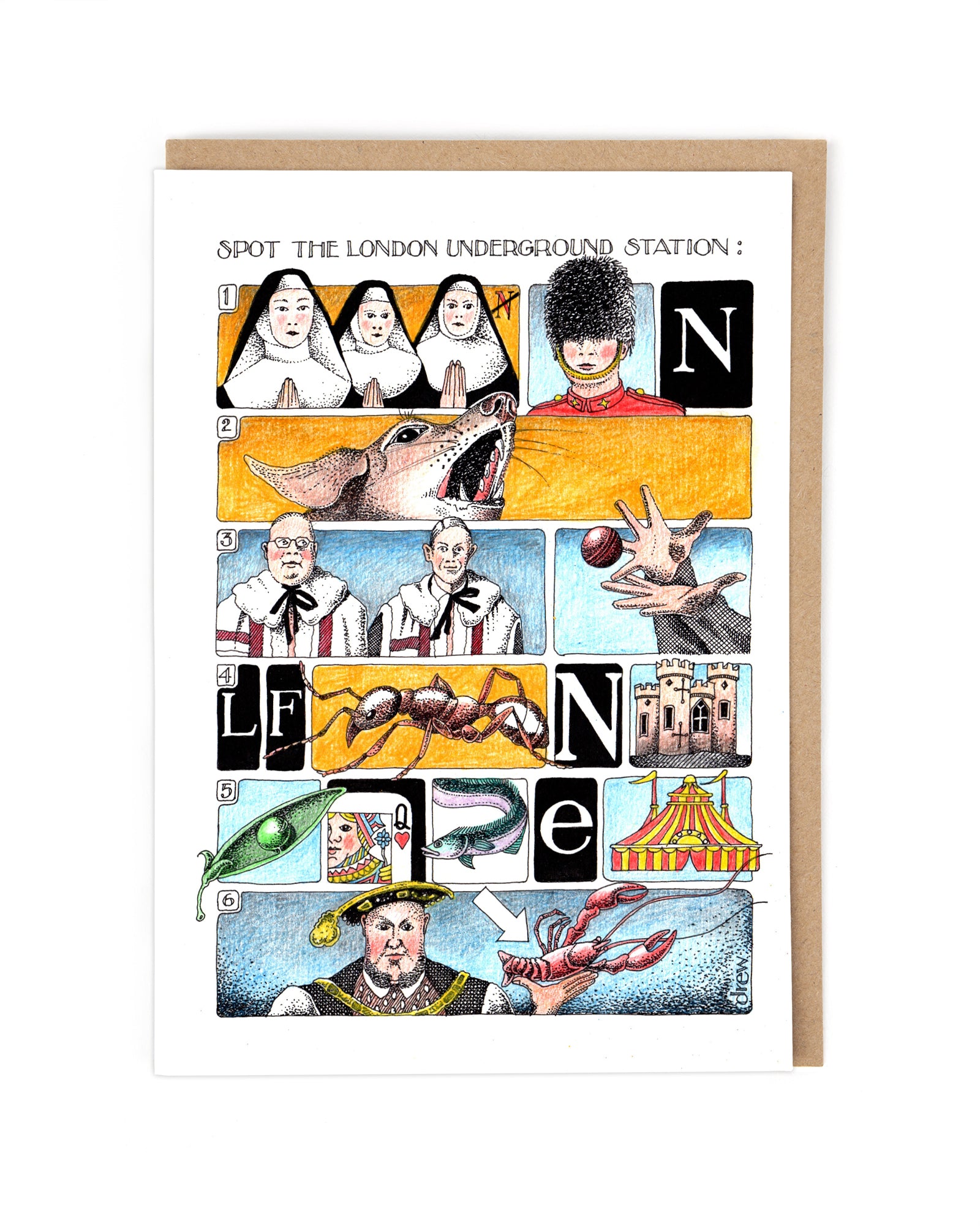 SPOT IT LONDON UNDERGROUND