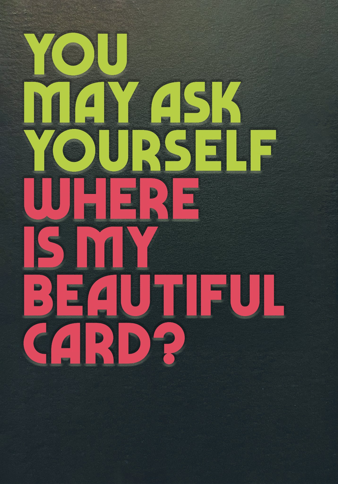 BEAUTIFUL CARD