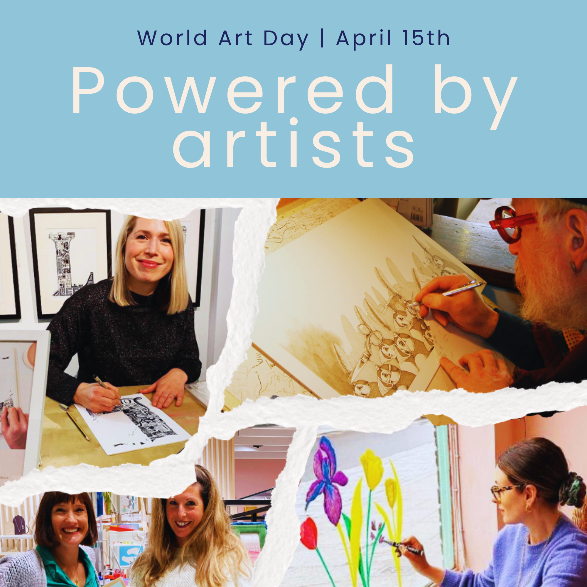 The Artists Behind the Cards: A World Art Day Spotlight