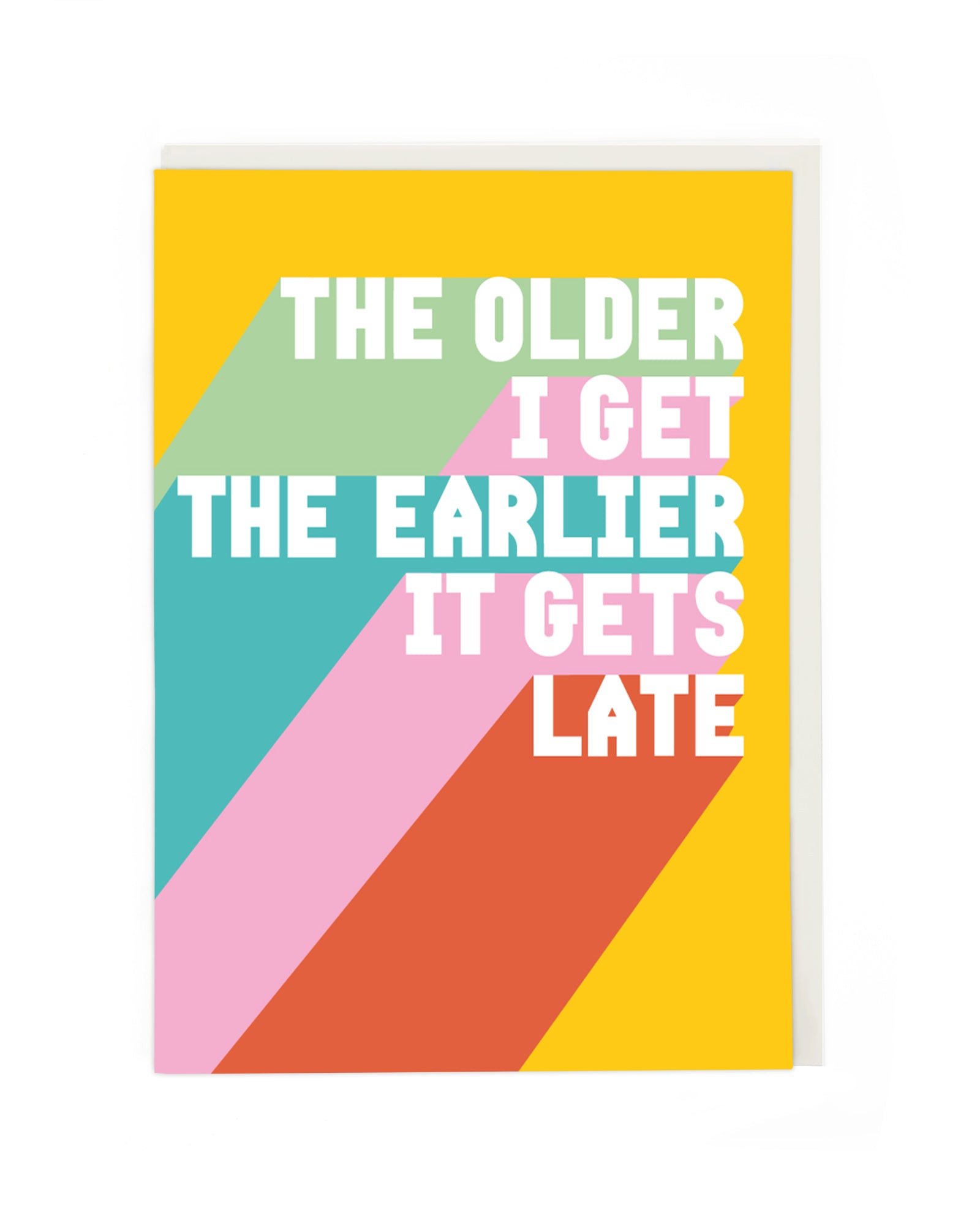 THE OLDER I GET