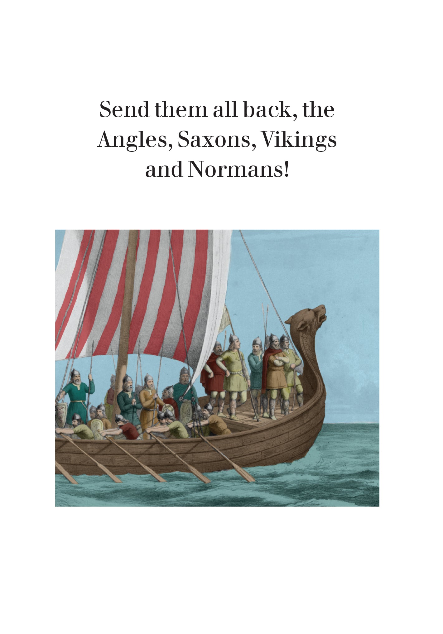 SEND BACK VIKINGS