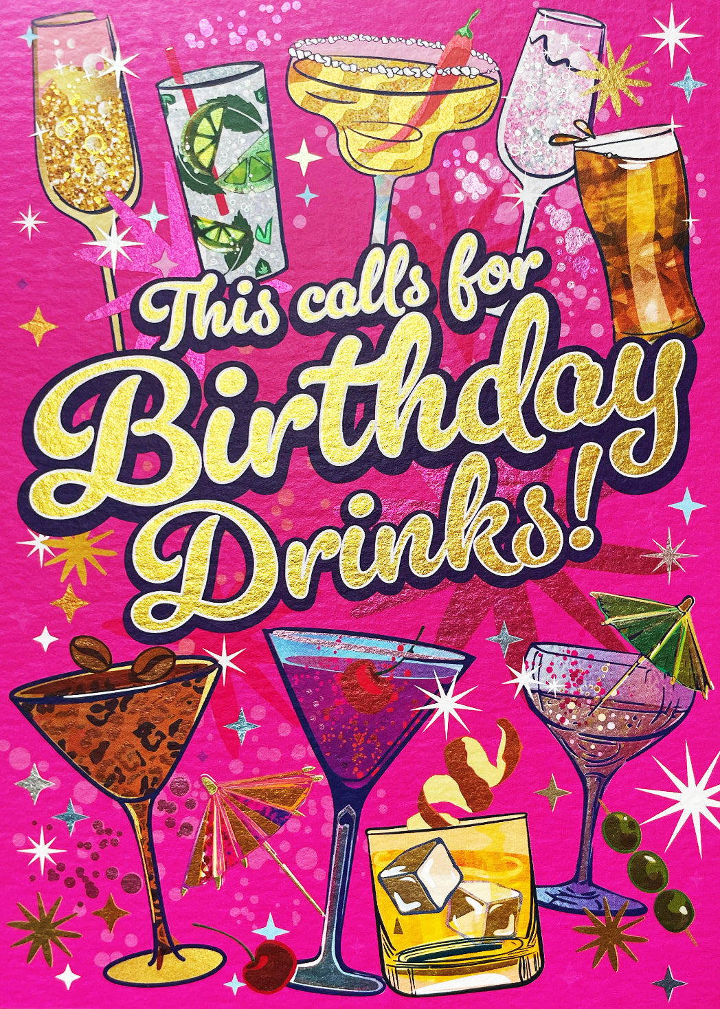 BIRTHDAY DRINKS