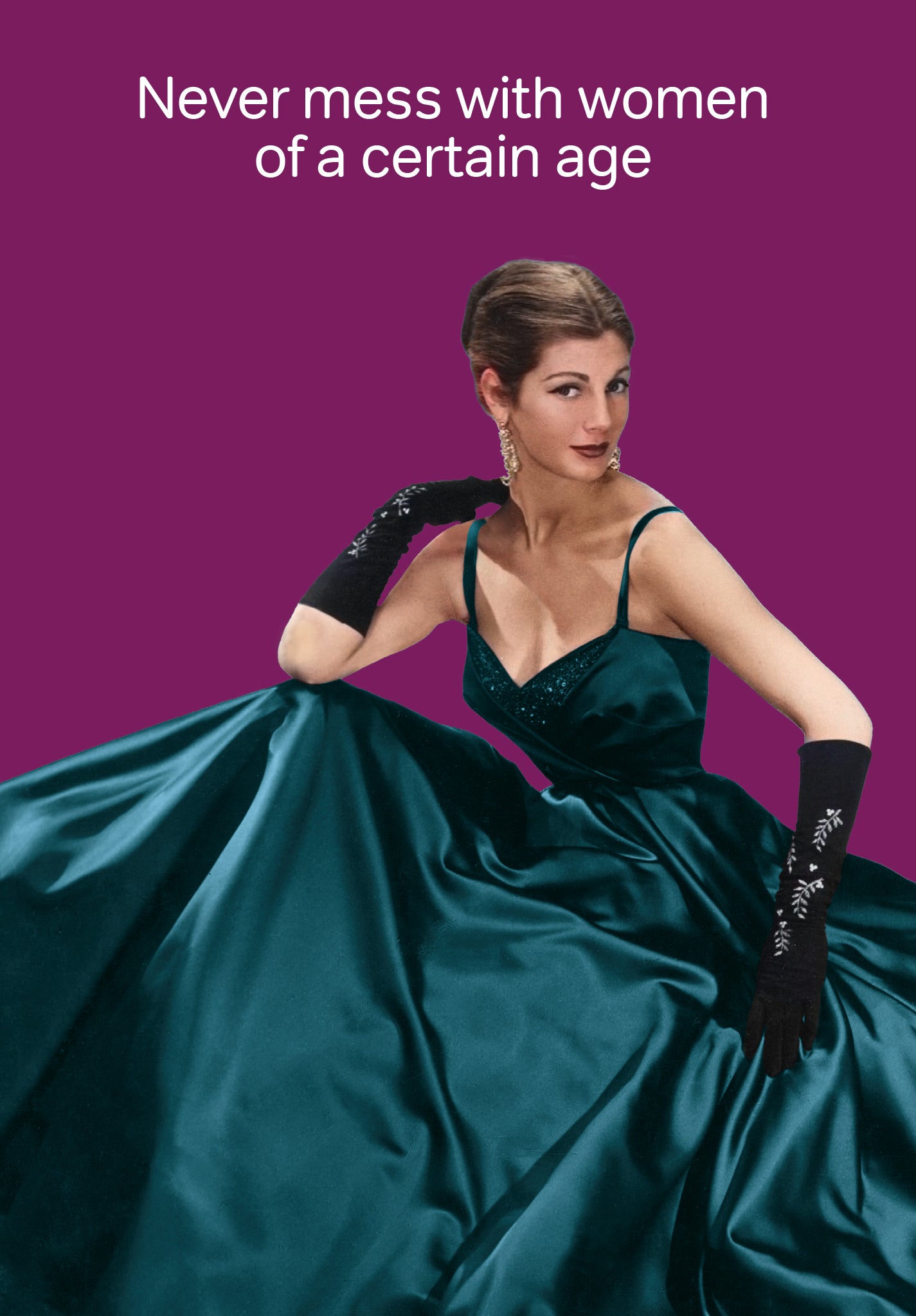 NEVER MESS WITH WOMEN