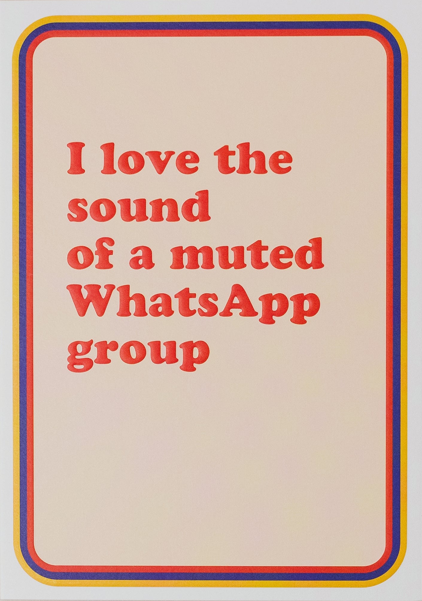 MUTED WHATSAPP GROUP
