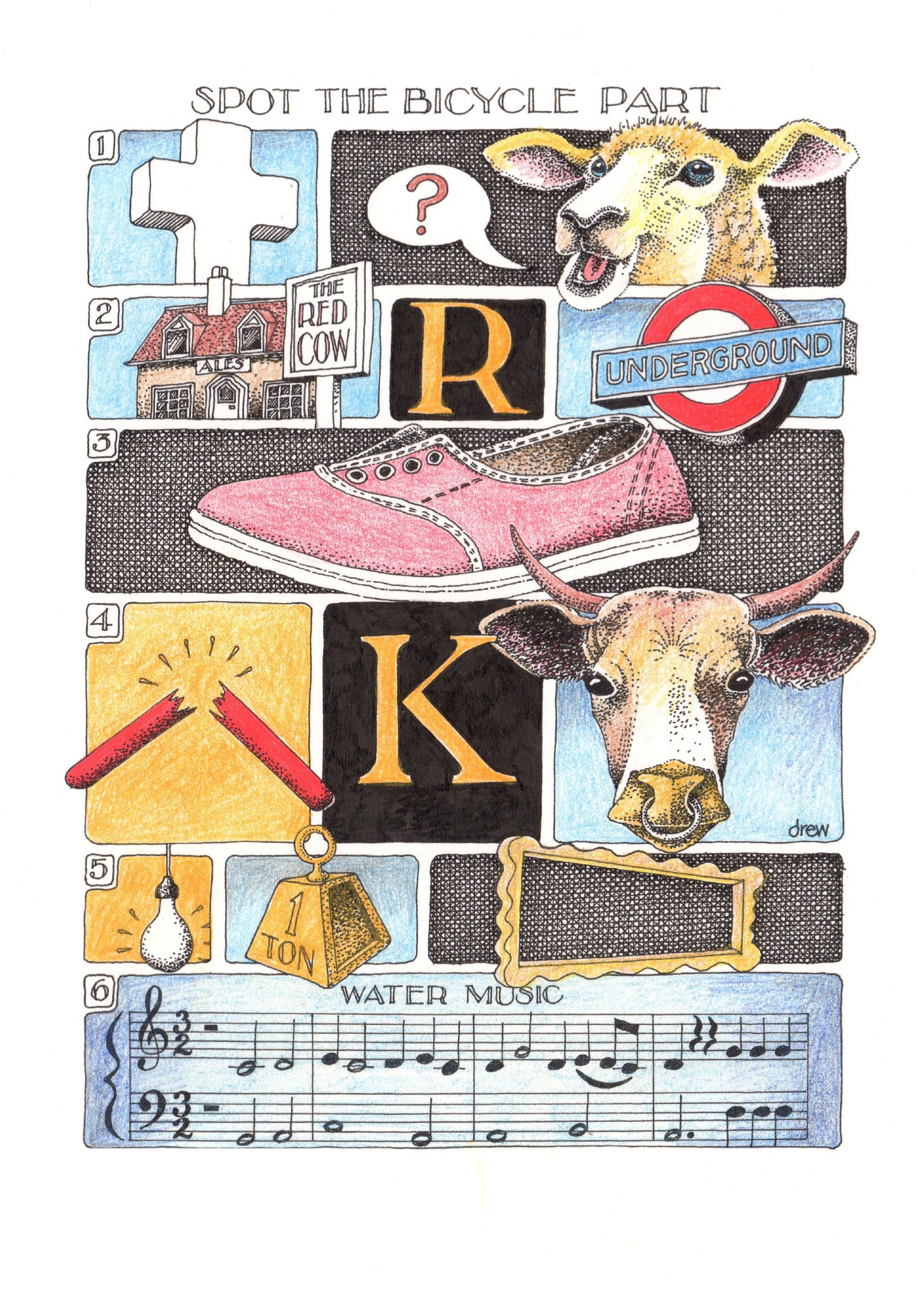 SPOT IT BICYCLE PART