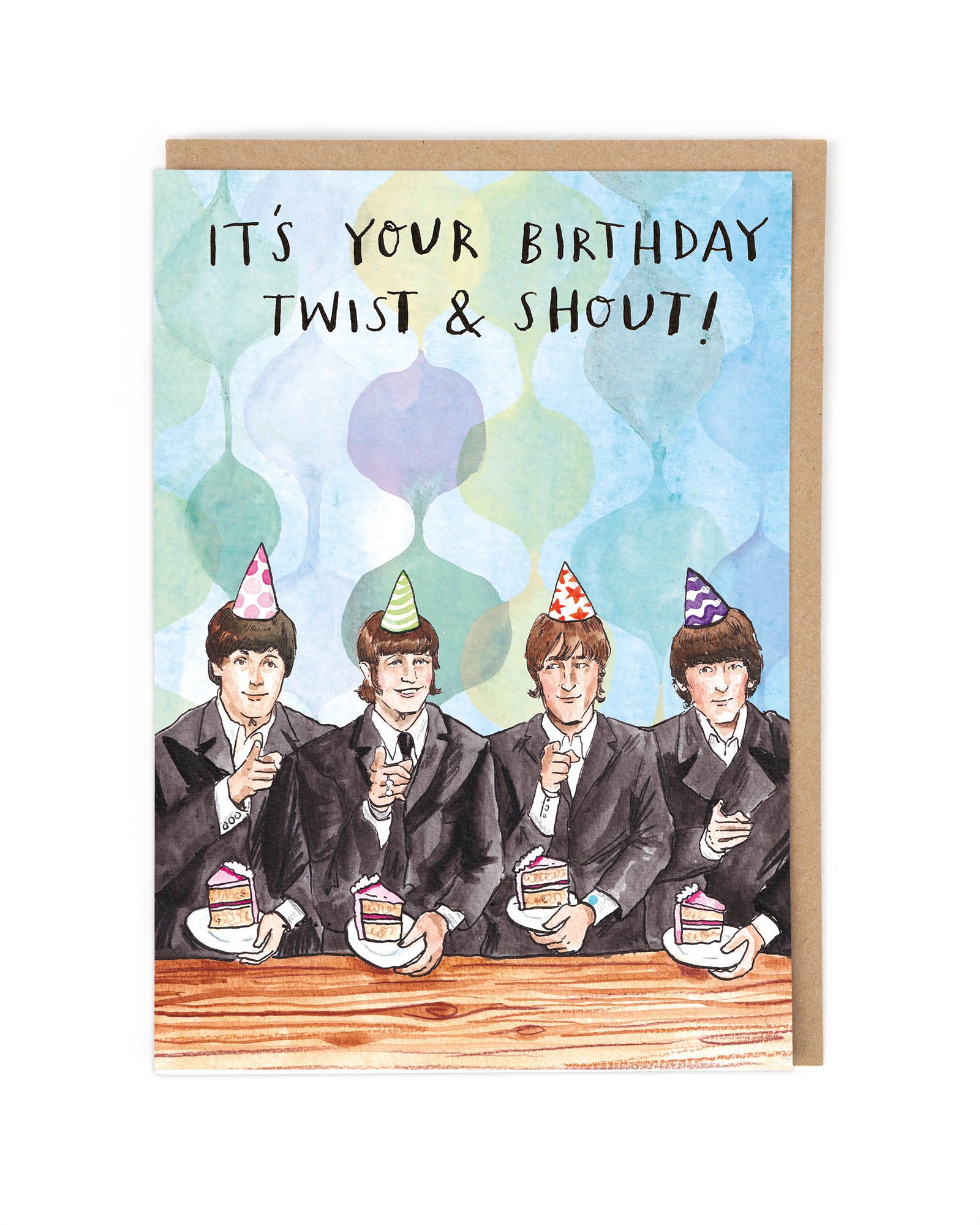 Twist And Shout Birthday Card : Cath Tate Cards